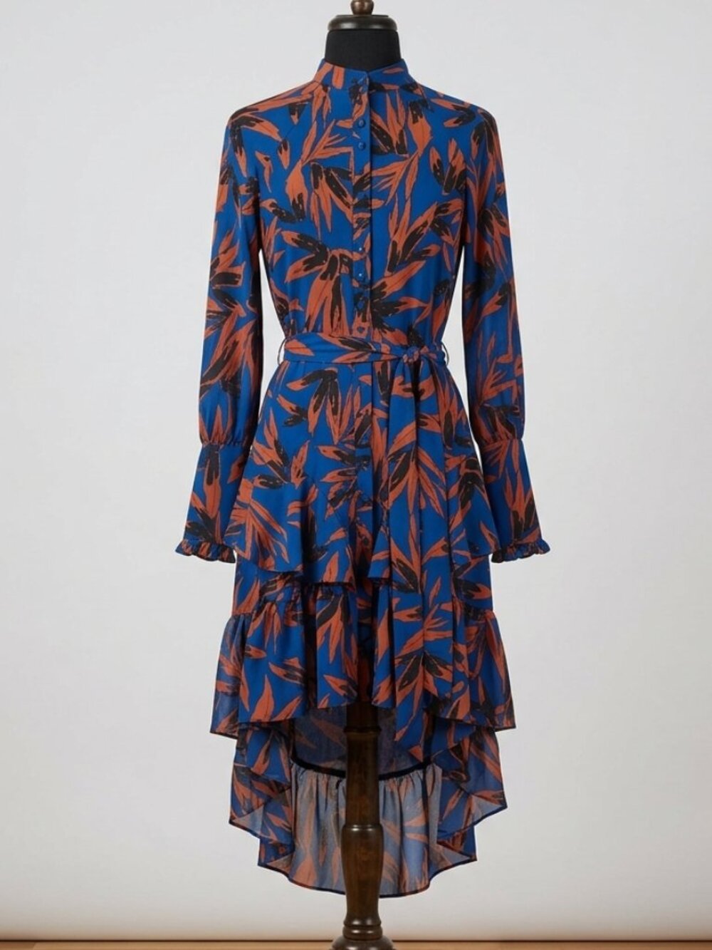 Walter Baker Tiered Dress - Picture 2 of 8